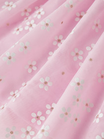 NAME IT Tyl Nederdel Floral Cradle Pink